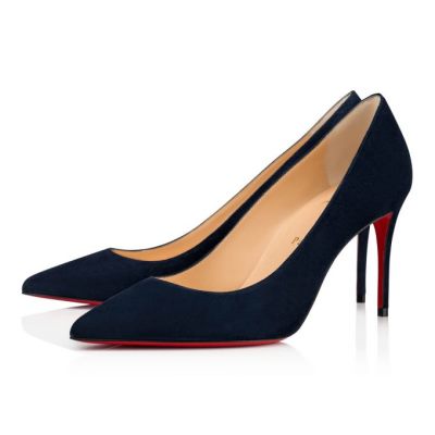 Tacones Kate Christian Louboutin Mujer - Azul Marino - 3200568C626